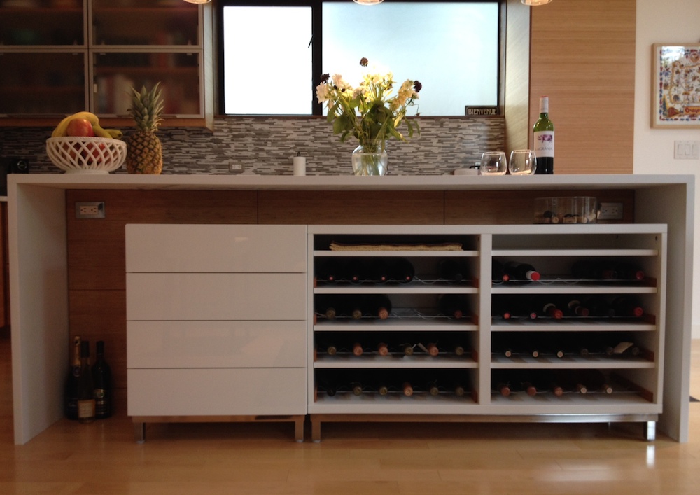 modern wine rack Sunshine Coast.